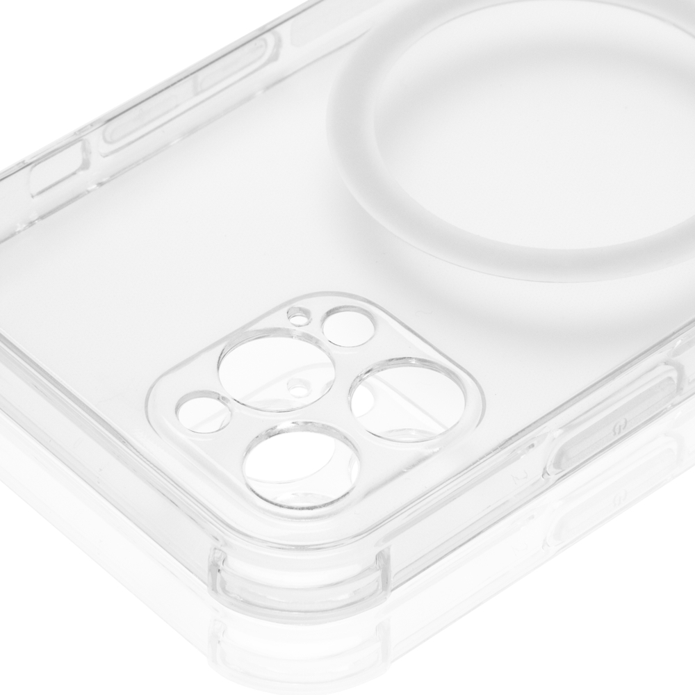 Чехол ROSCO для Apple iPhone 12 Pro оптом (арт. IP12PRO-TPU-MAGSAFE-CLEAR)