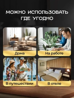 Тройник для розетки плоский поворотный, USB разветвитель 180 градусов, сетевой фильтр