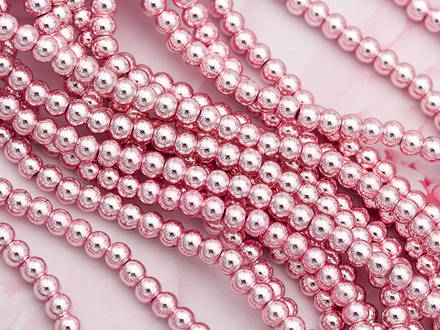 Нить бусин из гематита 4мм