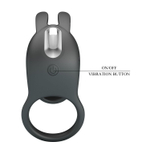 Черная стимулирующая насадка на пенис Matty (Цвет: черный)