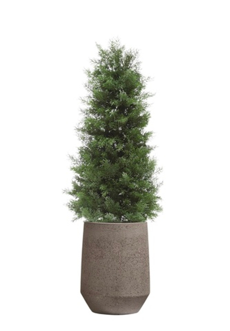 Комплект - Туя искусственная в кашпо TREEZ ERGO Hard Rock