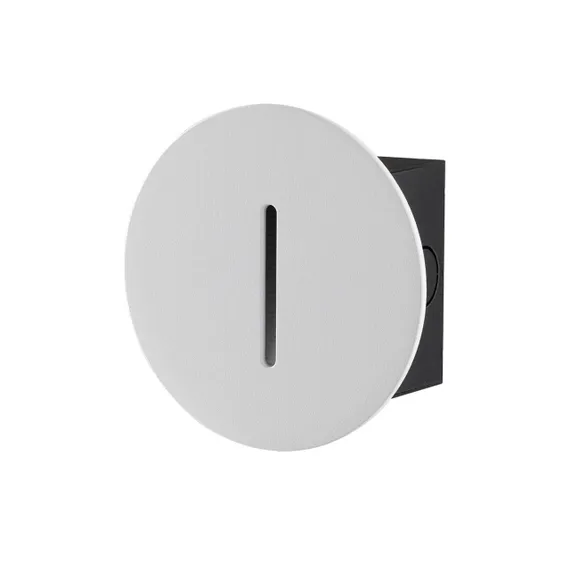7052/3WL HIGHTECH ODL25 339 металл/металл Подсветка лестницы белый IP20 LED 1*3W ESCALA