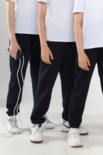 Брюки для девочки Скул-1 Виотекс ТЁМНО-СИНИЙ