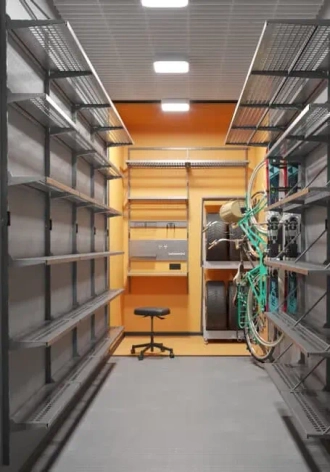 Для кладовых помещений