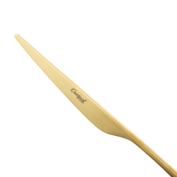 Набор столовых приборов на 6 персон 24 предмета Cutipol Icon Matte Gold Brushed в подарочной упаковке