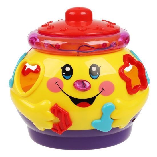 Обучающая игрушка Музыкальный горшочек Шаинский в кор. Умка