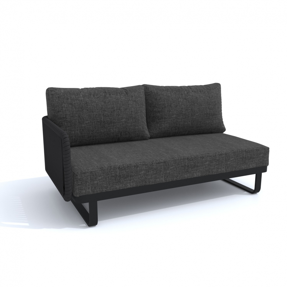 Лаунж зона угловая Ideal Patio БЕЛЛИСА С модульная маренго