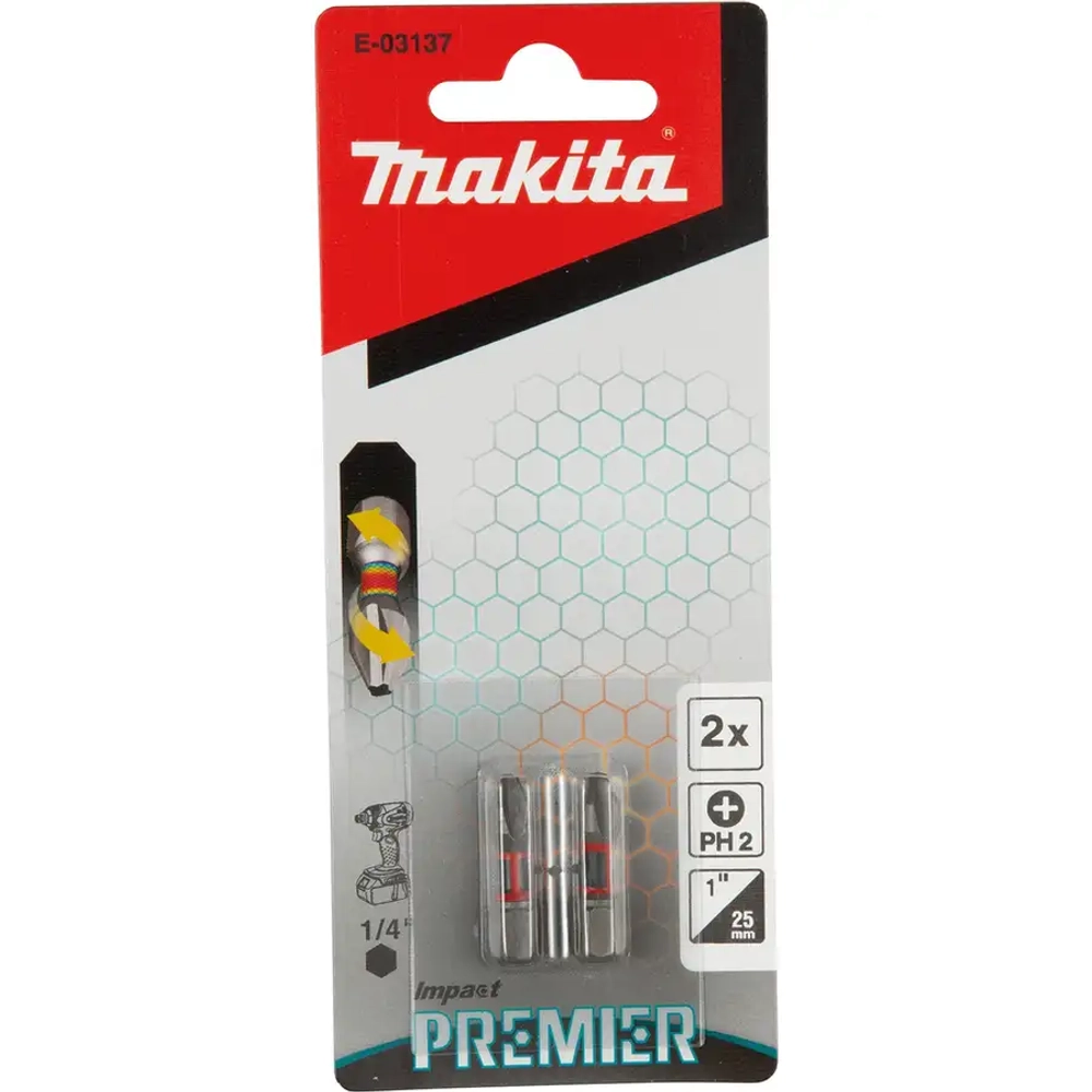 Насадка PH2х25 мм Impact Premier C-form Makita E-03137