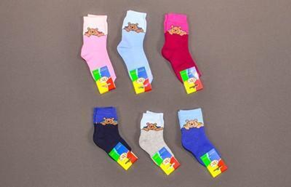 Носки детские 10и, р.12 в ассорт. (Игла), 1 шт.