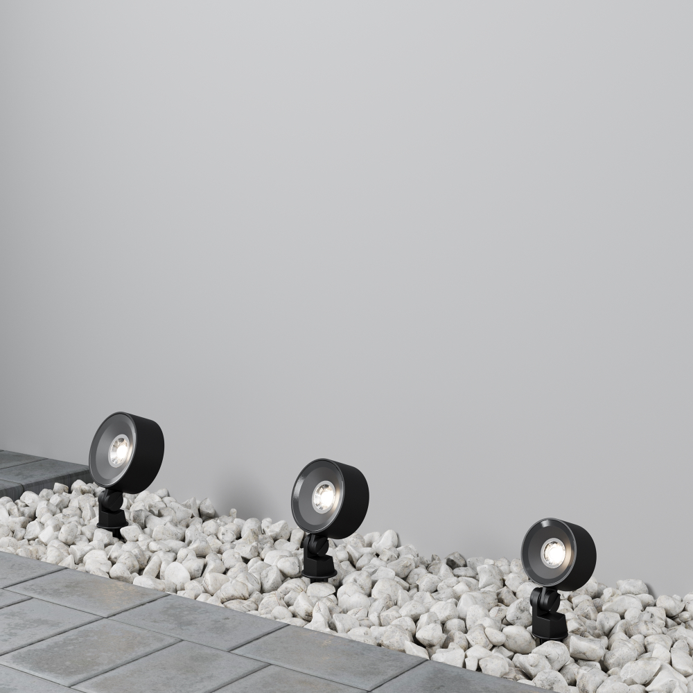 Грунтовый светодиодный светильник Maytoni Core O495FL-L25B3K