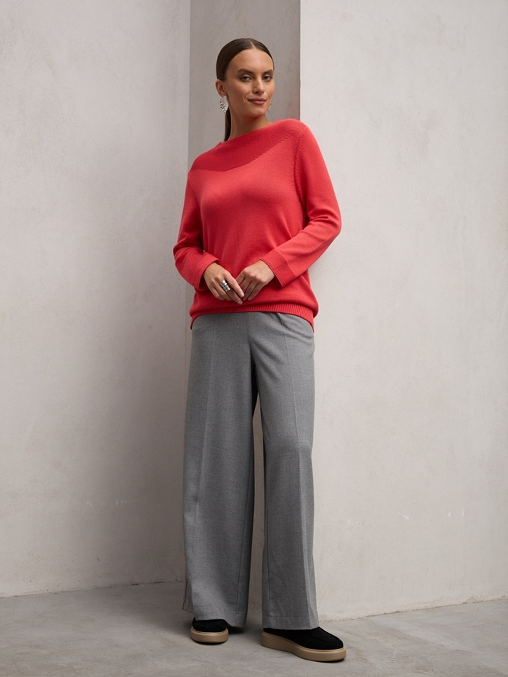 Джемпер 2072 рябина TINONA