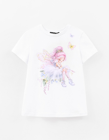 Дизайнерская футболка для девочки