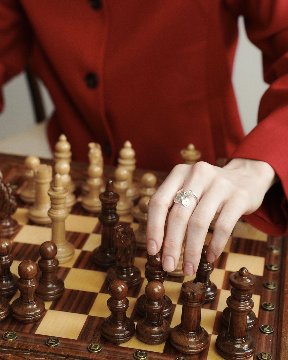 Кольцо Гортензия