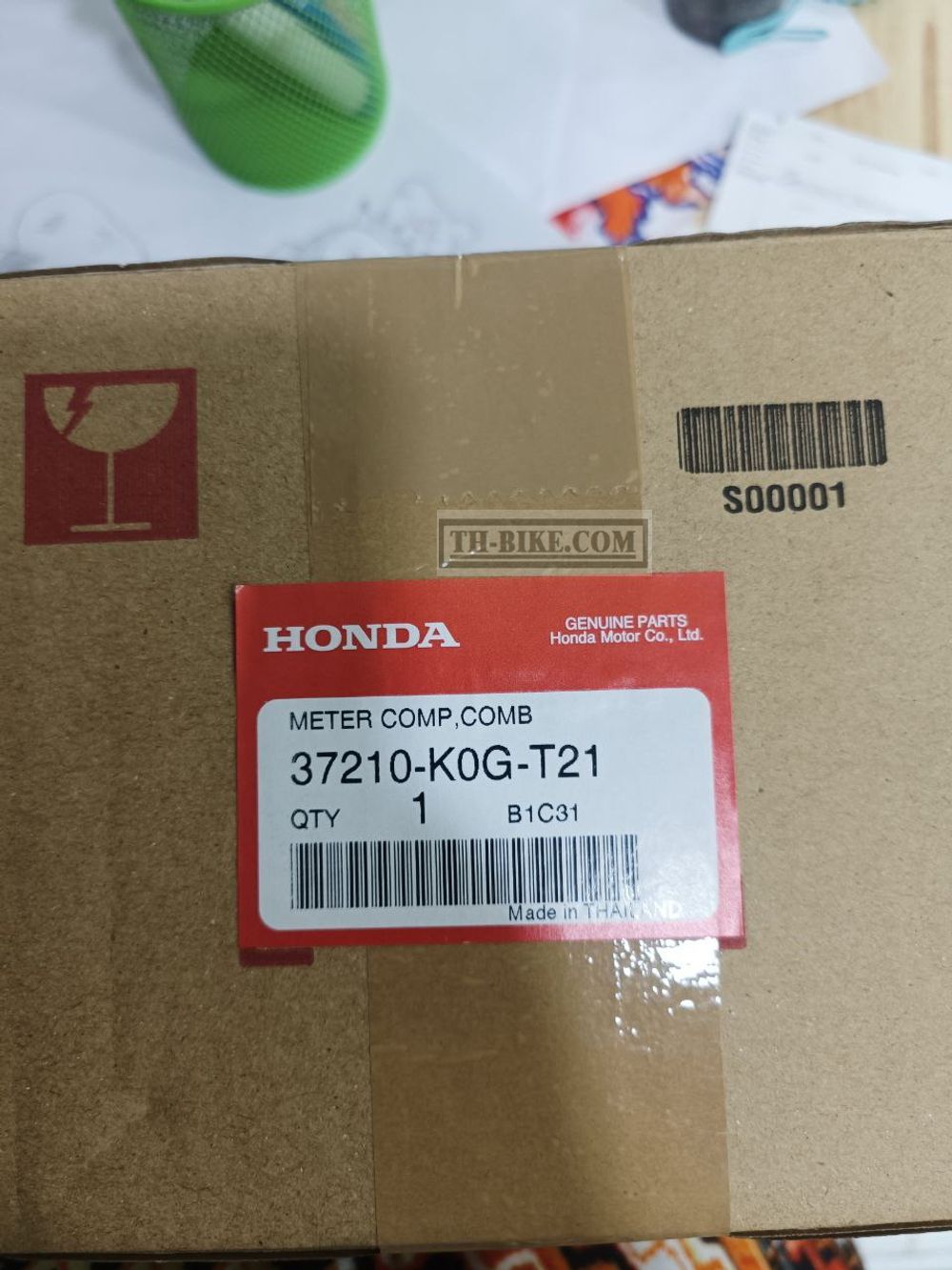 37210-K0G-T21, METER COMP., COMBINATION (KPH). Honda C125