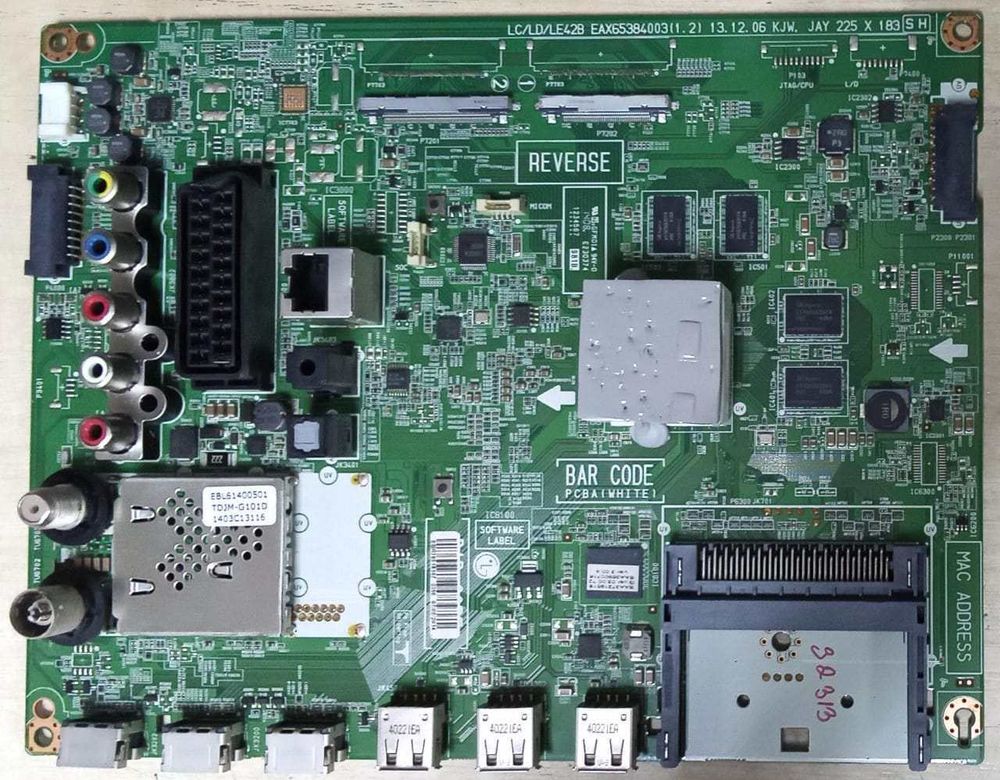 Материнская плата EAX65384003 (1.2), EBR78515107