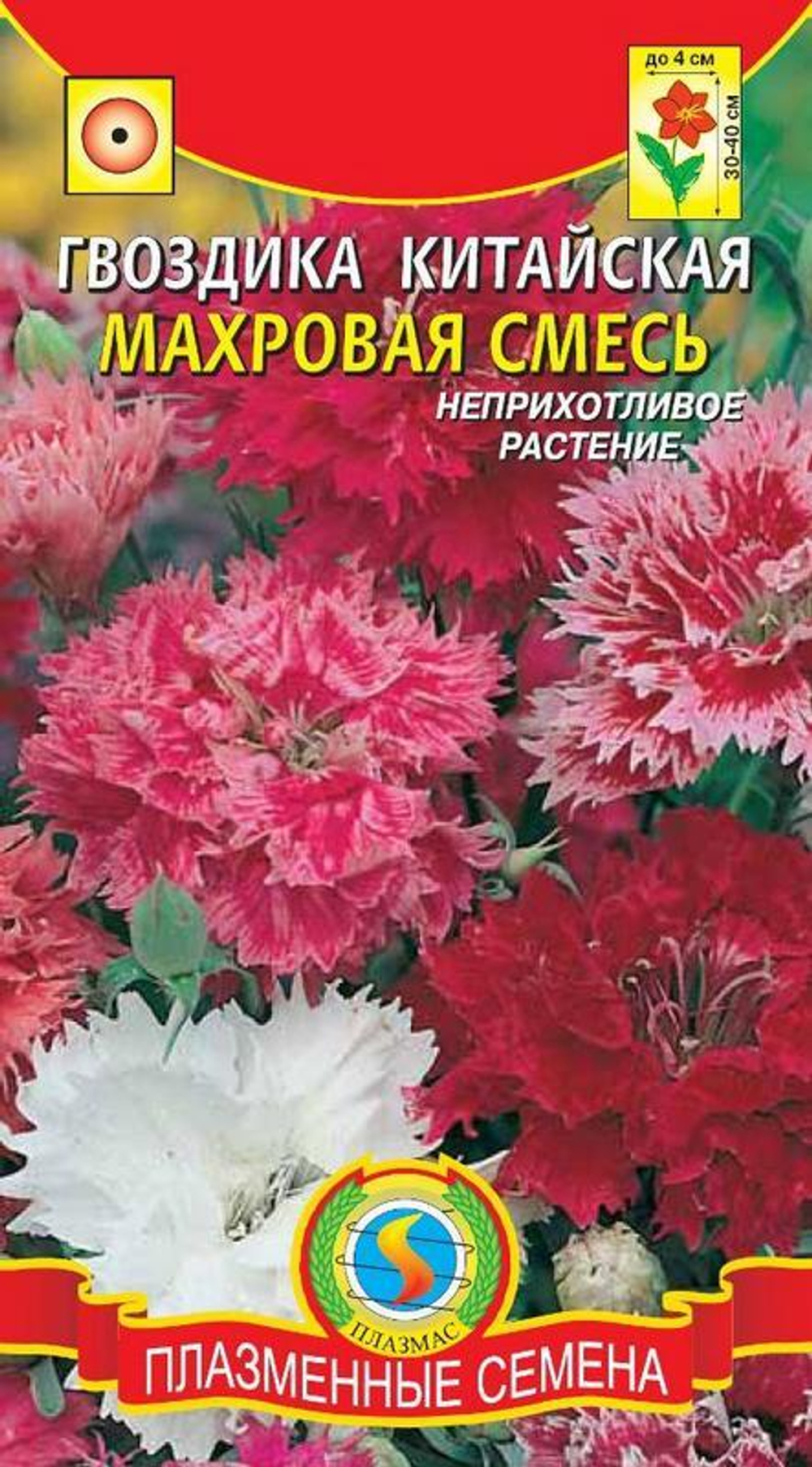 Семена Гвоздика китайская Махровая смесь