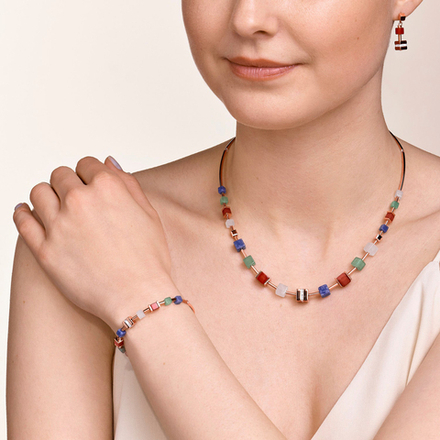 Браслет Coeur de Lion Rose Gold Multicolor 5058/30-1561