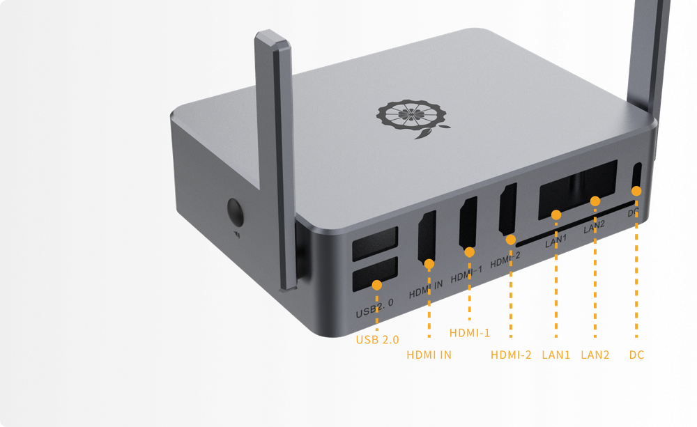 Алюминиевый корпус для Orange Pi 5 PLUS