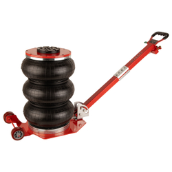 WDK-81813D Домкрат пневматический подкатной 5 т, 145-440 мм, с регулировкой угла наклона рукояти