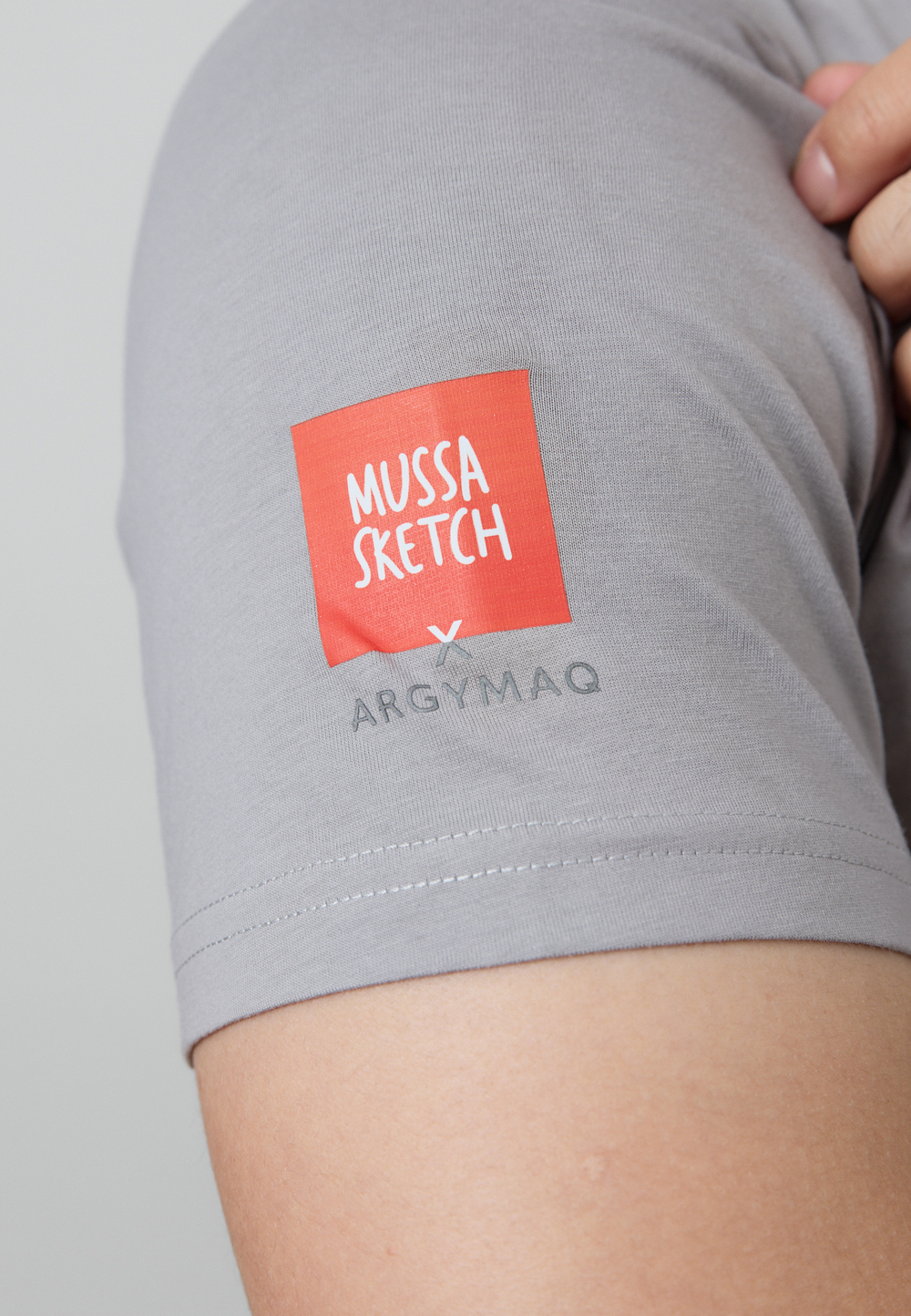 Футболка ALMATY MS LIGHT GREY