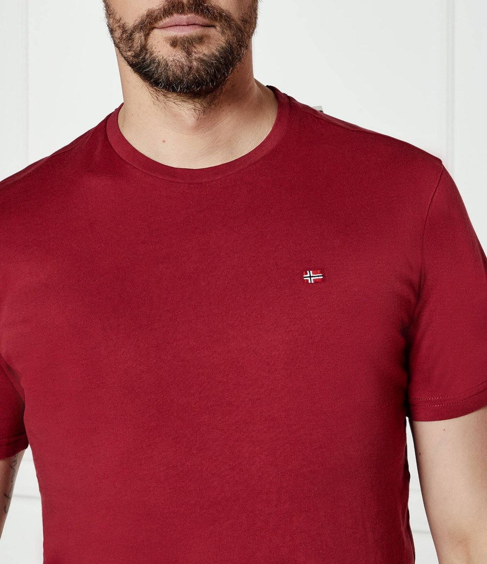 Футболка SALIS Napapijri - бордовый(NP0A4H8D)