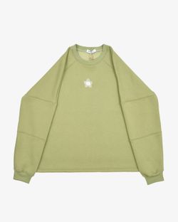 Толстовка Garden Реглан с начесом шалфей