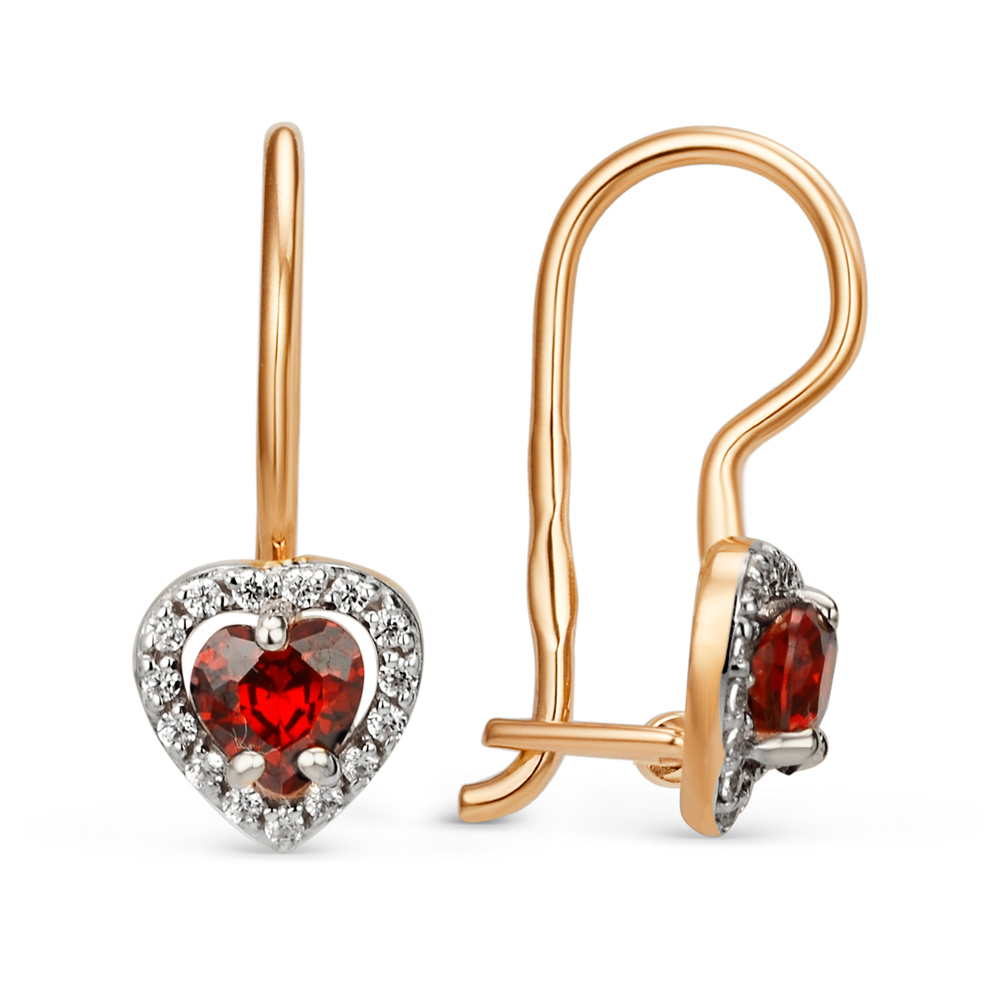 Серьги из золота 585 пробы