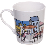 Кружка керамическая 420мл «Ночные города»