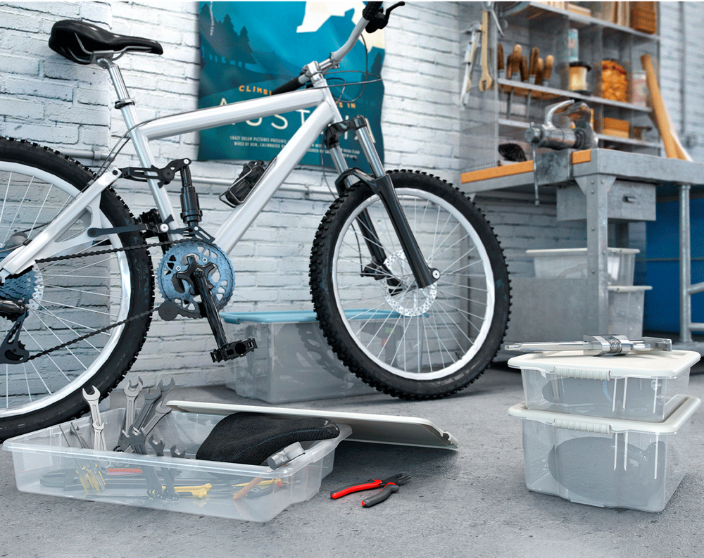 Контейнер Porter, 14 л, прозрачный