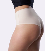 Трусики-бразилиана Brasil с высокой линией талии (Размер: S) (Цвет: телесный)