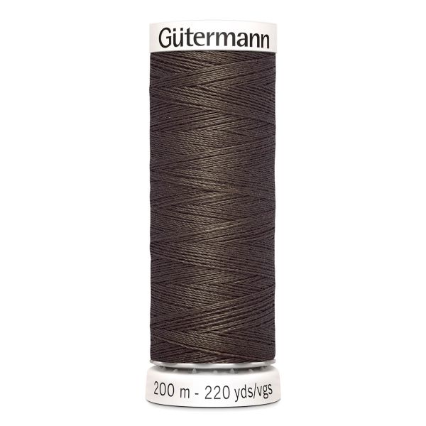 Нитки универсальные Gutermann Sew-all 100 (200 метров), 5 кат. | 480 орехово-коричневый