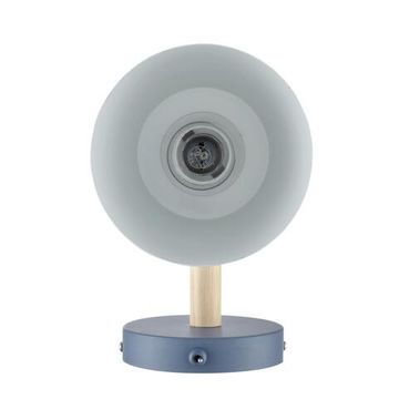 8098/1W MODERNI LN26 344 синий/синий металл, дерево/металл Бра Е27 1*60W 220V ROSALINA