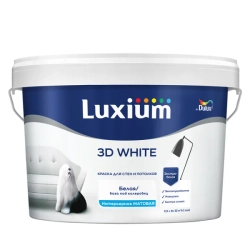 Краска для стен и потолков водно-дисперсионная Dulux 3D White матовая база BW 5 л