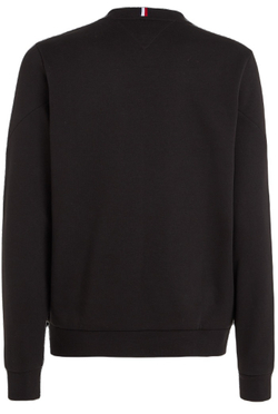Мужская теннисная кофта Tommy Hilfiger Essentials Crew - черный