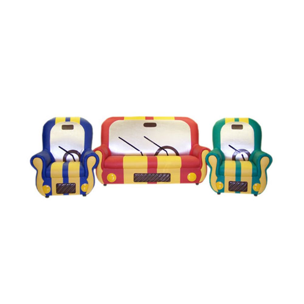 Комплект мягкой игровой мебели «Сказка люкс» Машинки разноцветный