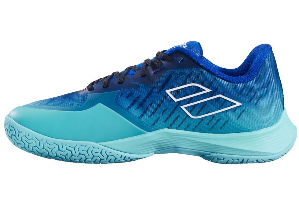 Мужские кроссовки для бадминтона/сквоша Babolat Shadow Tour 5 Wide - ceramic blue