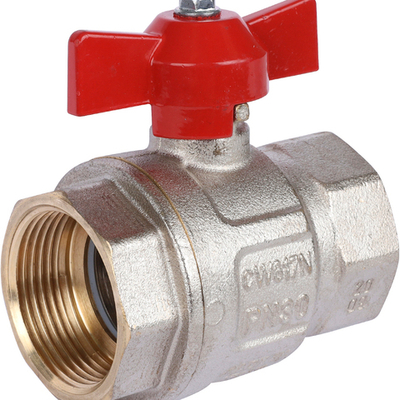 Кран шаровой ITAP IDEAL 1 1/4" внутренняя/внутренняя (бабочка)