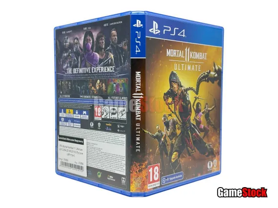PS4 Mortal Kombat 11 Ultimate (Б/У, Русские субтитры, CUSA-25149;25150)