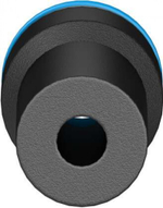 Переходник цанговый со вставной втулкой Festo QS-10H-6 (комплект 10 шт)