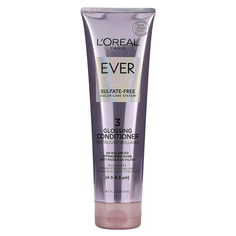 L'Oréal, EverPure, 3 кондиционера для блеска, 250 мл (8,5 жидк. унц.)