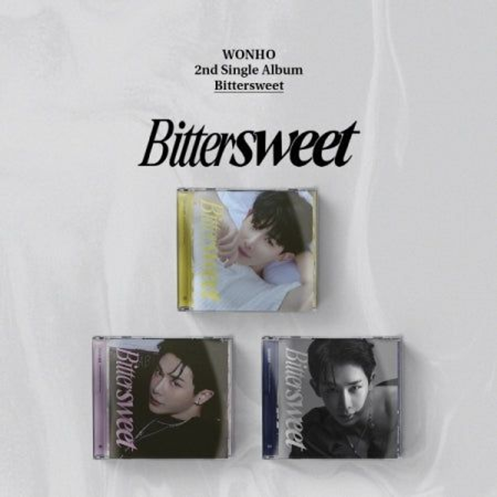 Альбом WONHO - Bittersweet 2nd Single Album Jewel Case RANDOM Version