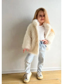 Шуба искусственная демисезонная