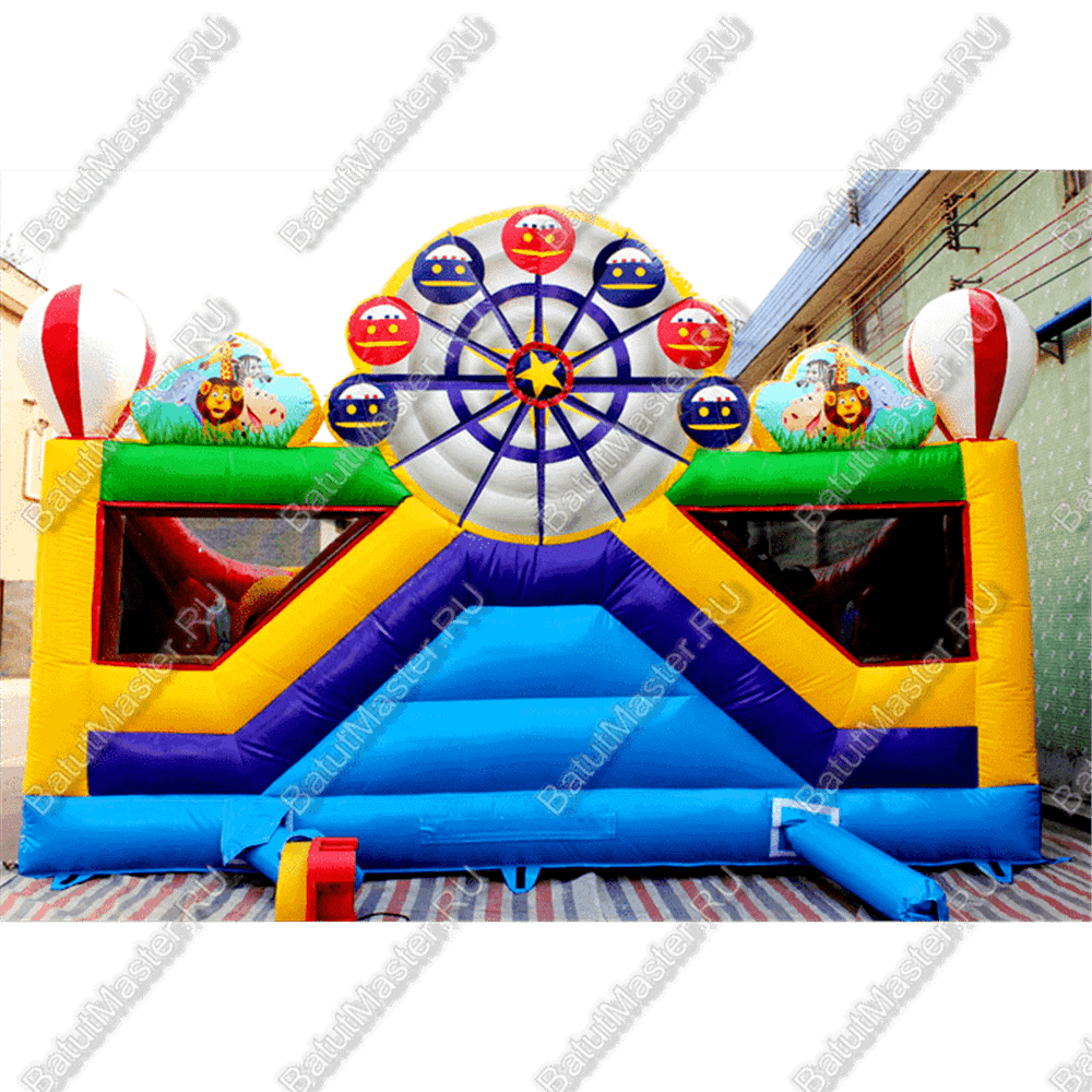 Коммерческий надувной батут "Циркачи"