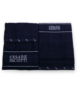 Набор полотенец 2 шт Cesare Paciotti Celebration синий Италия фото