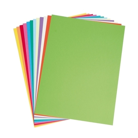 Бумага цветная А4 80 г (1 лист) ассорти
