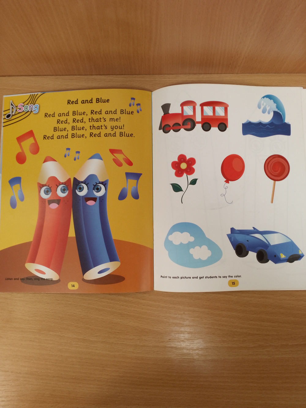 Red & Blue, Level 1 (book with CD-ROM)