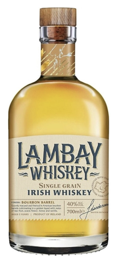 Виски Lambay Single Grain Irish Whiskey, 0.7 л