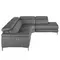 Угловой диван с реклайнером Angel Cerda 5320-R, серая кожа