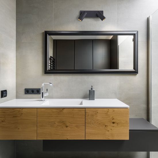 20066/2 LED настенный светильник черный/золото