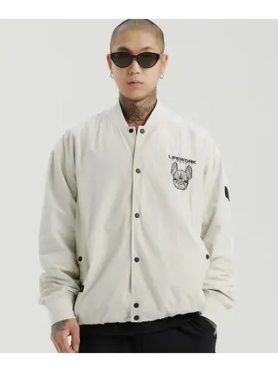 Бомбер из полиэстера